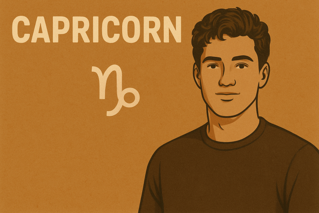 Capricorn Man in Bed